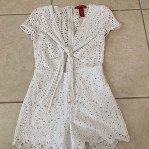 White Romper